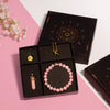 Taurus Zodiac Gift Box with Rose Quartz Crystals