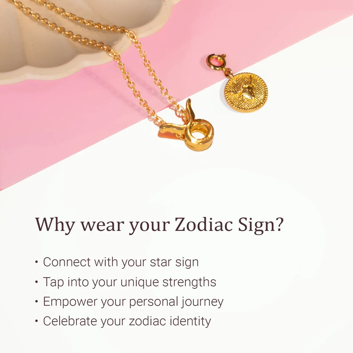 Taurus Zodiac Gift Box with Rose Quartz Crystals