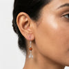 Rudra Crystal Rudraksh & Clear Quartz Earring_ER04