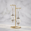 Starlight Clear Quartz Earrings -_QE04