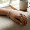 Rose Quartz Silver Plated Anklet/Bracelet