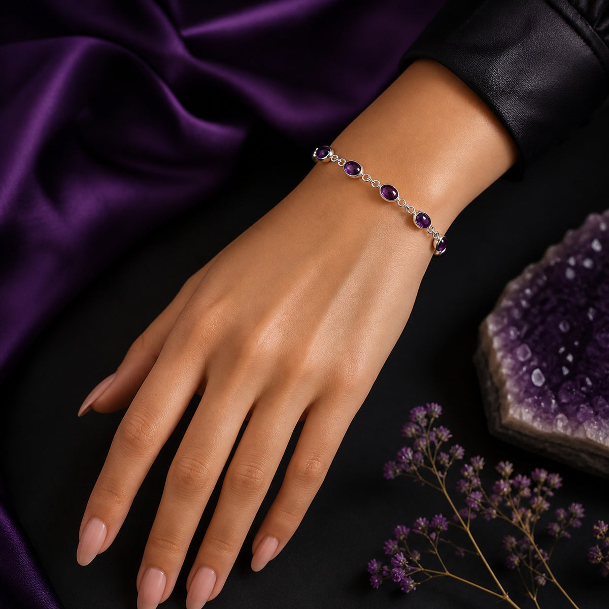 Amethyst Bracelet/Anklet