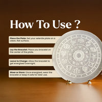 Selenite Crystal Recharging Plate