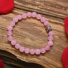 Rose Quartz Bracelet with Buddha