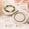 Samriddhi Combo Pyrite Anklet - Free Dhanyog Bracelet